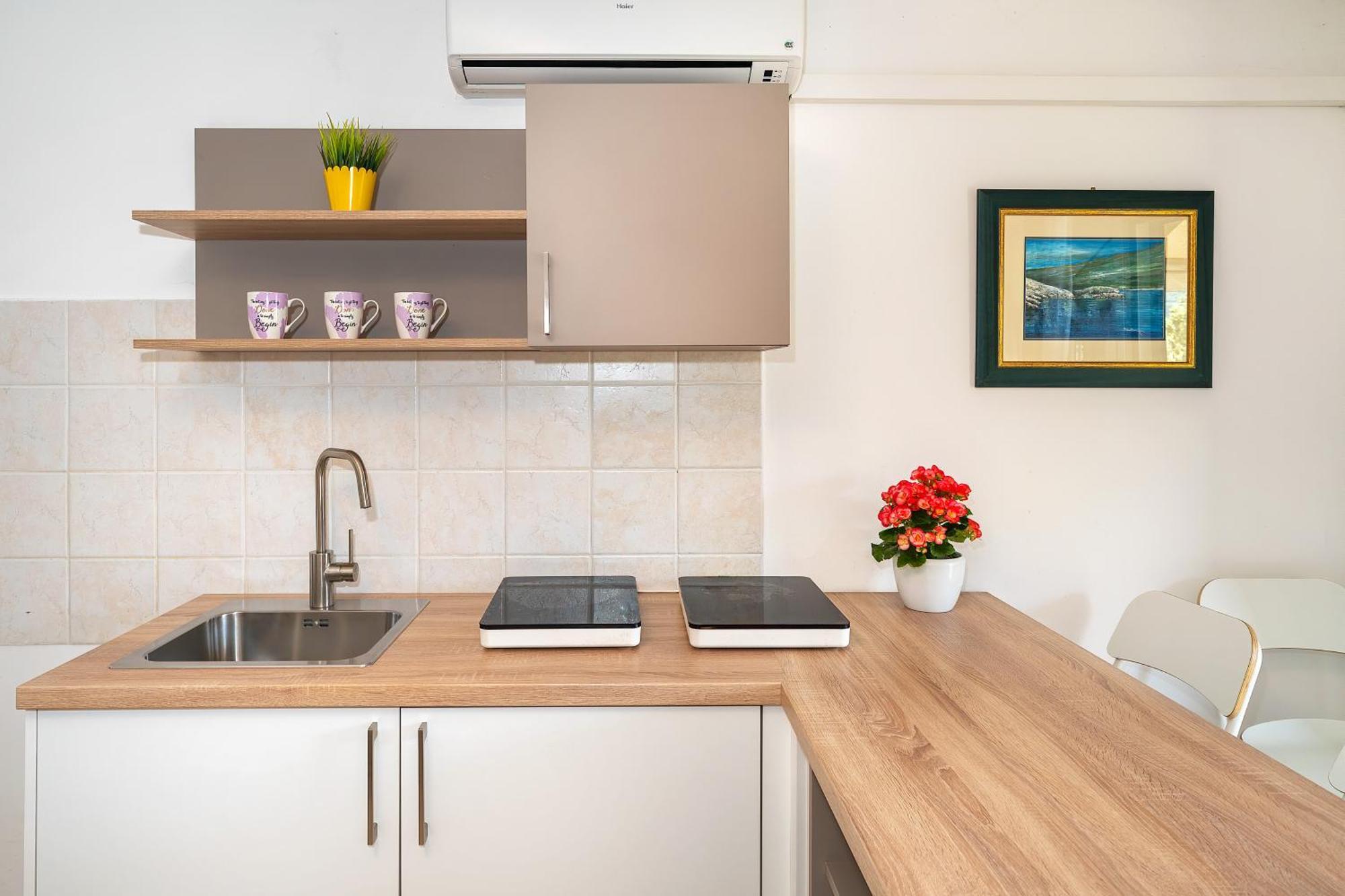 באסקה Studio Apartments Cavrak With Terrace מראה חיצוני תמונה