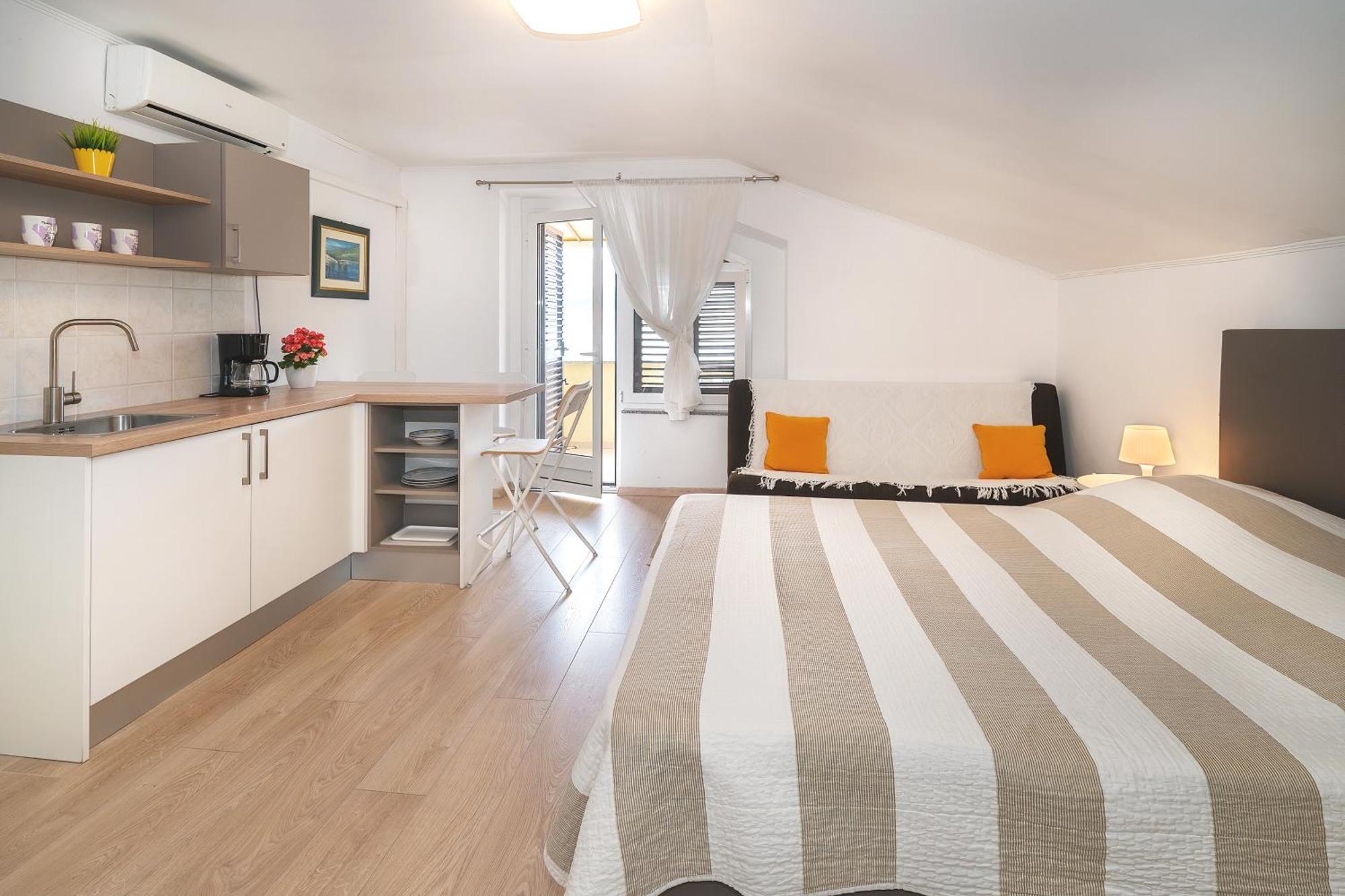 באסקה Studio Apartments Cavrak With Terrace מראה חיצוני תמונה